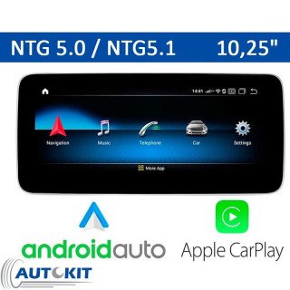MERCEDES CLASE A/CLA/GLA NTG 5.0/5.1 (+2 | Autokit