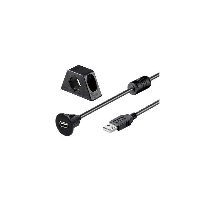 PROLONGADOR USB CON BASE DE FIJACION | Autokit