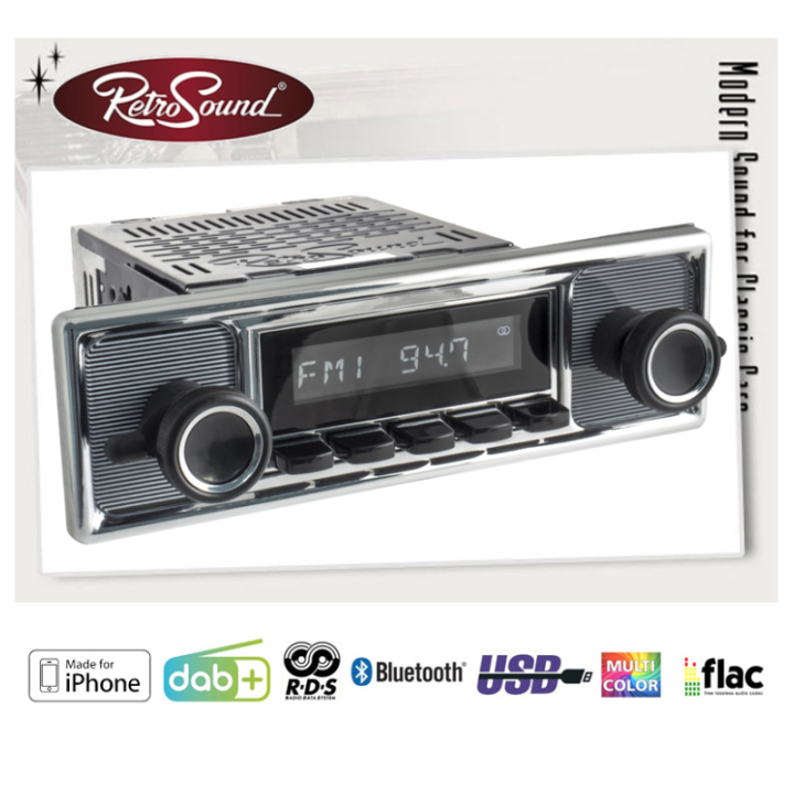 RADIO RETROSOUND "MOTOR-6" | Autokit