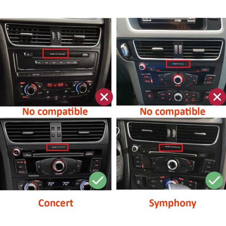 AUDI Q5 (NON MMI) - 8,8" A10 4-64GB | Autokit