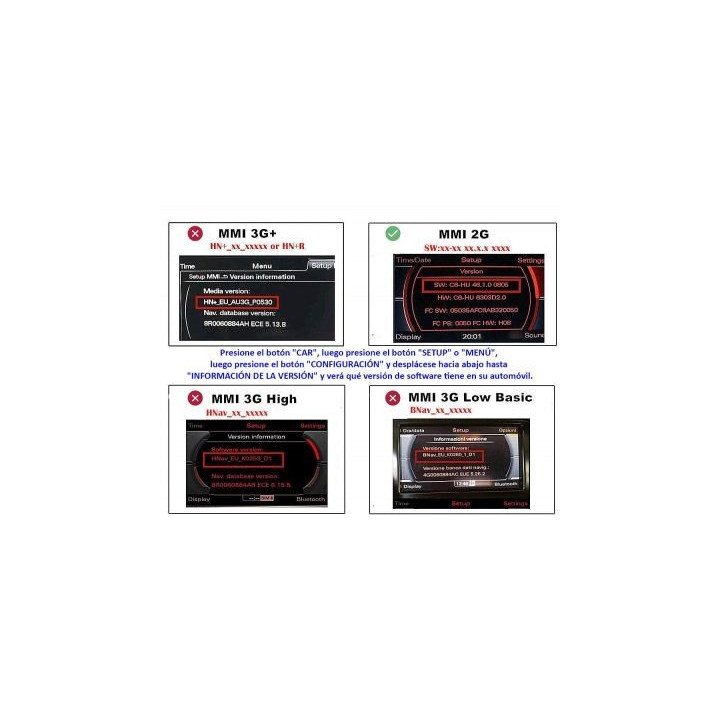 AUDI Q7 4L, (MMI 2G) - 10.25"  A10 4-64G | Autokit