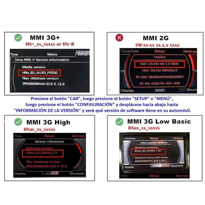 AUDI A6 4F, (MMI 3G) - 8.8"  A10 4-64GB | Autokit