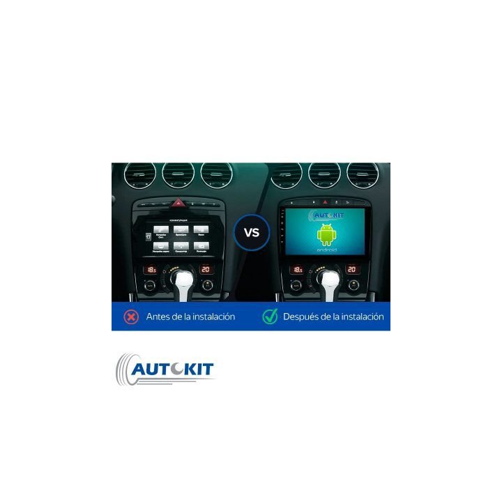 PEUGEOT 308, 408, RCZ - NEGRO | Autokit