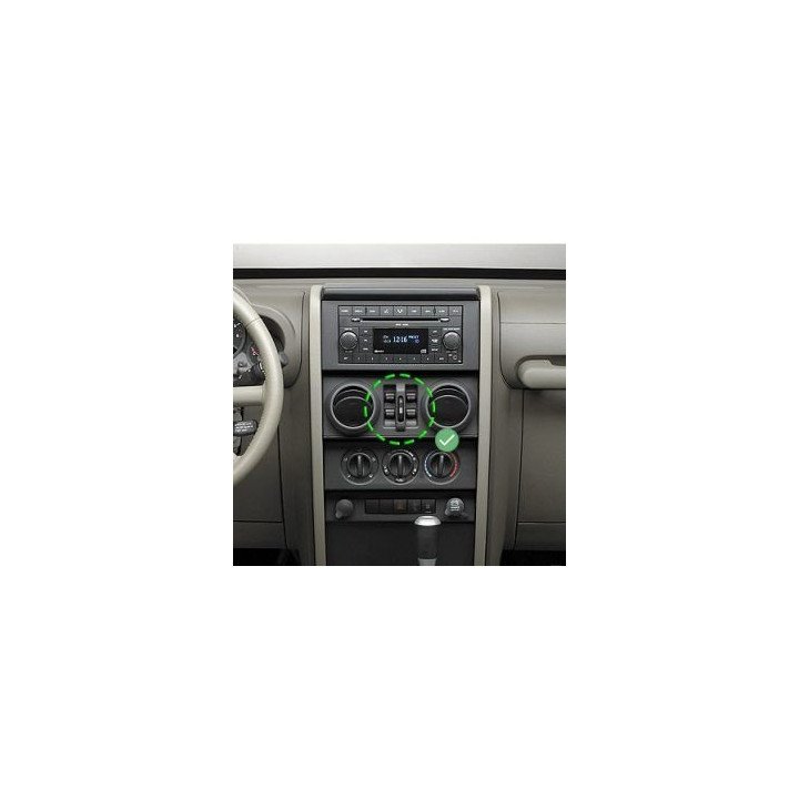 JEEP WRANGLER (2007-2011) 4 PUERTAS| Autokit