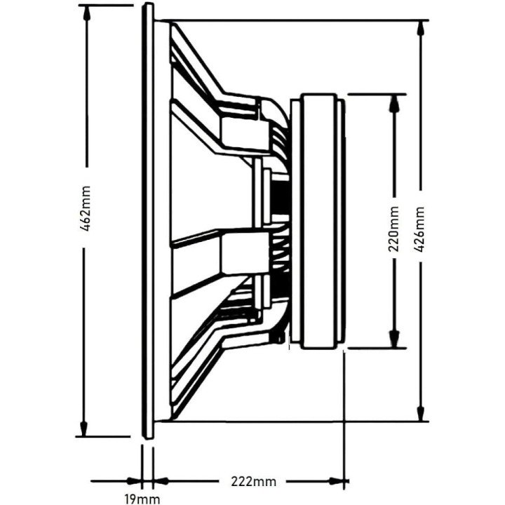 Seven Soundvector SVG15SUB1000/8 Car Audio
