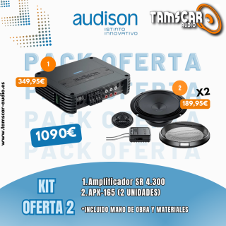 Comprar PACK AUDISON OFERTA 2