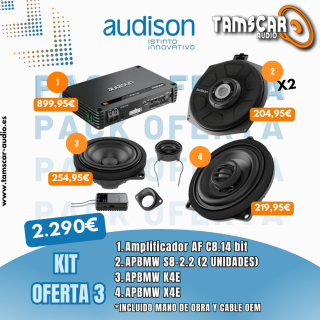 Comprar PACK AUDISON OFERTA 3