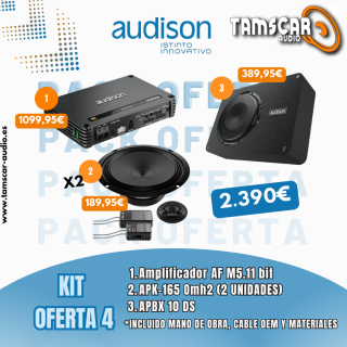 Comprar PACK AUDISON OFERTA 4