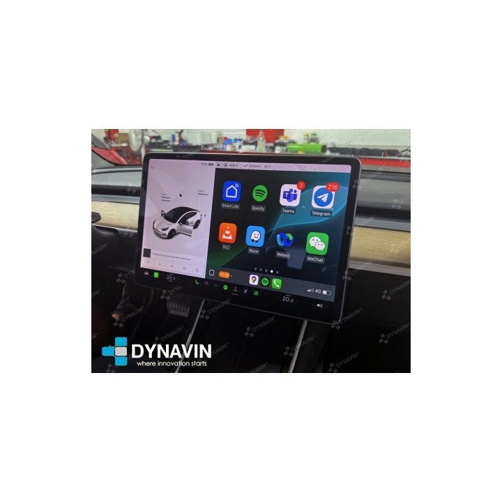 Comprar Interface Carplay y Android Auto Tesla Model 3, Tesla Model Y (2017-2024)