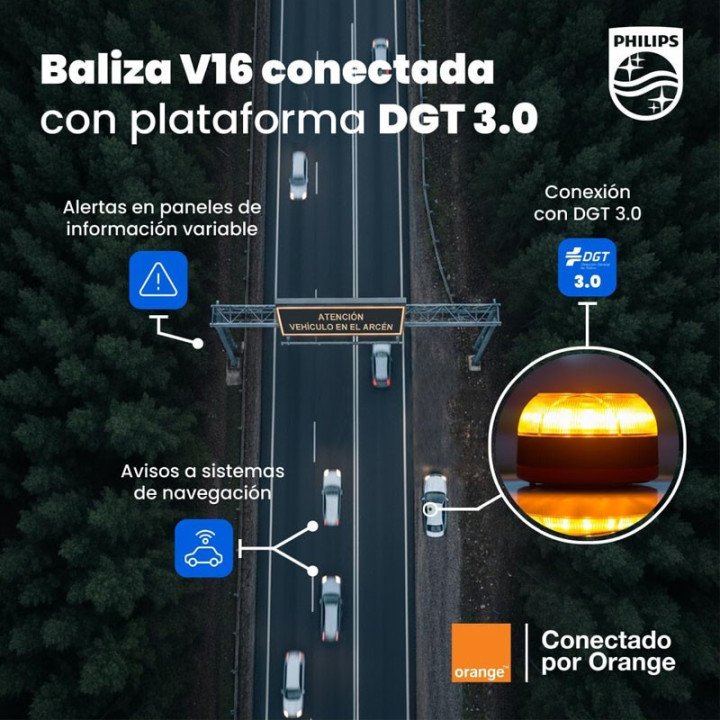 Baliza V16 Homologada PHILLIPS