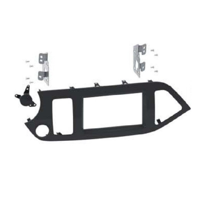 Soporte auto-radio doble DIN Kia