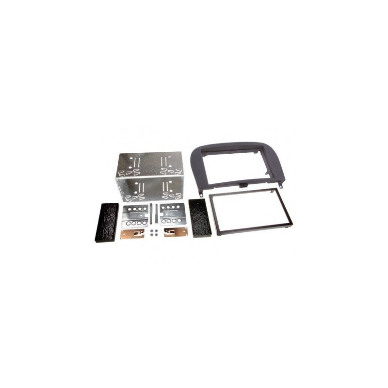 Soporte auto-radio doble DIN Mercedes