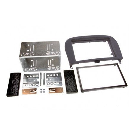 Soporte auto-radio doble DIN Mercedes