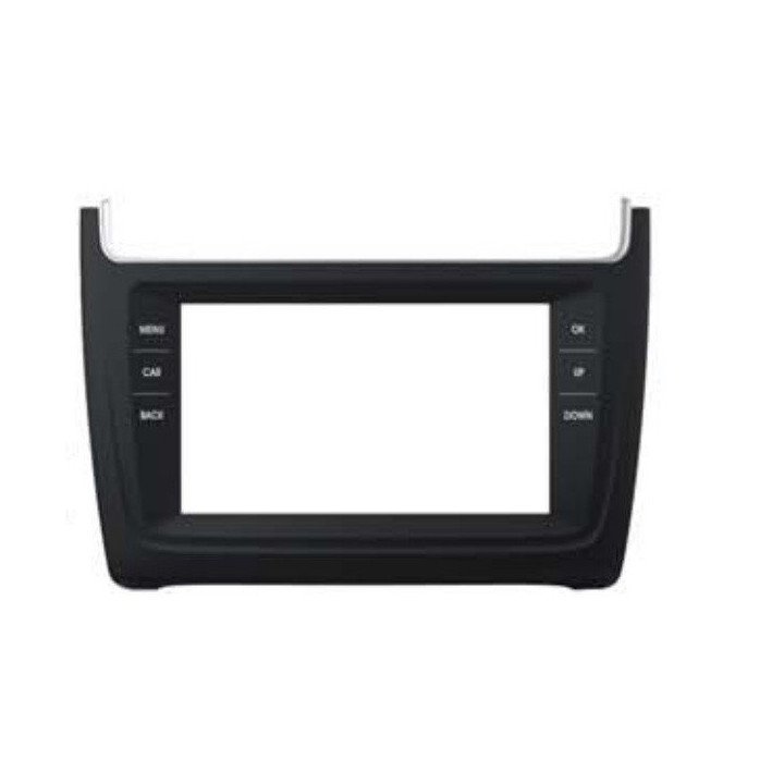 Soporte auto-radio doble DIN VW