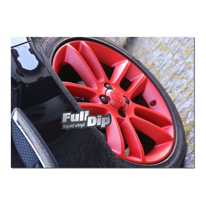 COMPRAR pintura vinilo liquido FULL DIP ROJO MATE