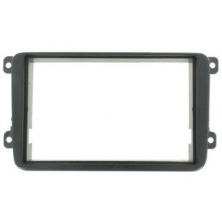 Soporte auto-radio doble DIN VW