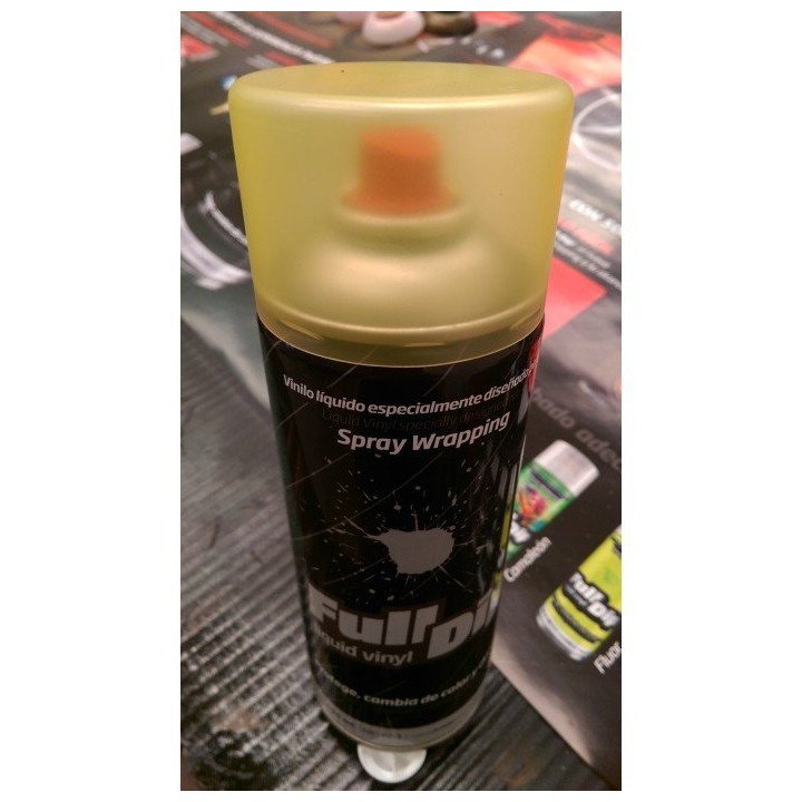 COMPRAR pintura vinilo liquido  FULL DIP  AHUMADO AMARILLO