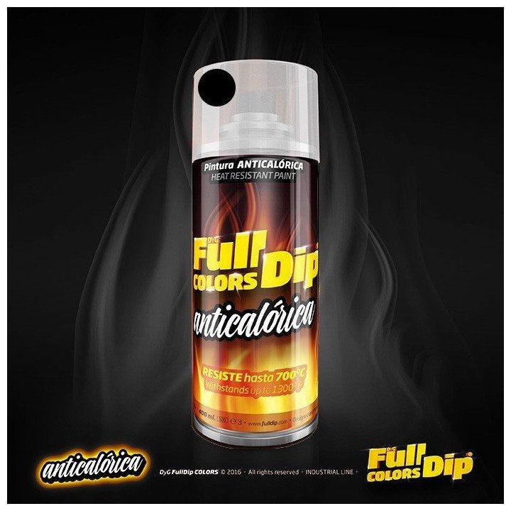 FULL COLORS ANTICALÓRICO NEGRO 400ML