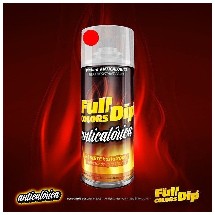FULL COLORS ANTICALÓRICO ROJO 400ML