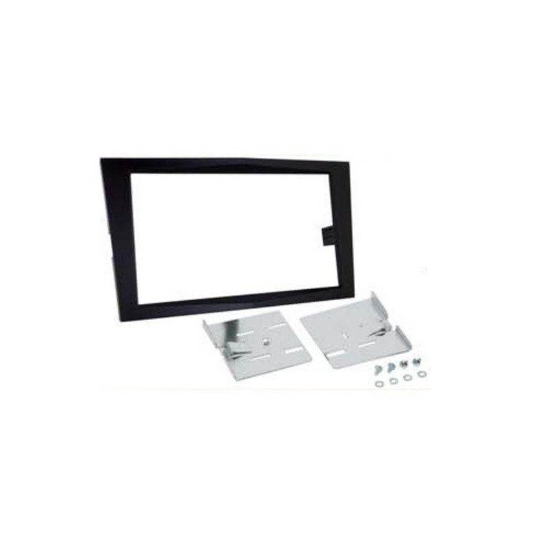 Soporte auto-radio doble DIN Opel
