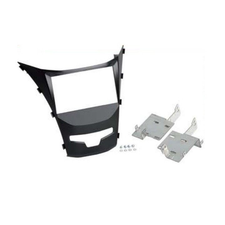 Soporte auto-radio doble DIN Ssangyong