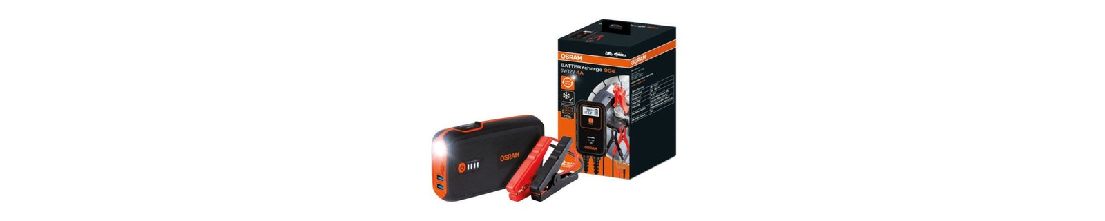 Comprar arrancadores y cargadores de baterías inteligentes